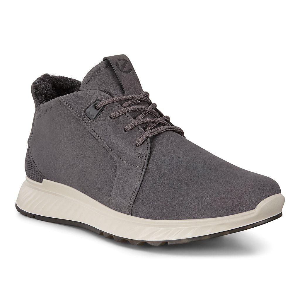 Ecco Sneakers Outlet Ecco St.1 Herren Schuhe Grau Deutschland